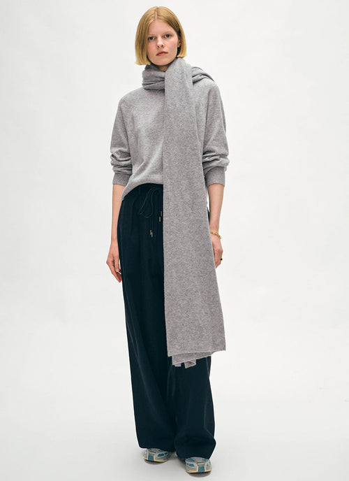 Cashmere Travel Wrap Grey
