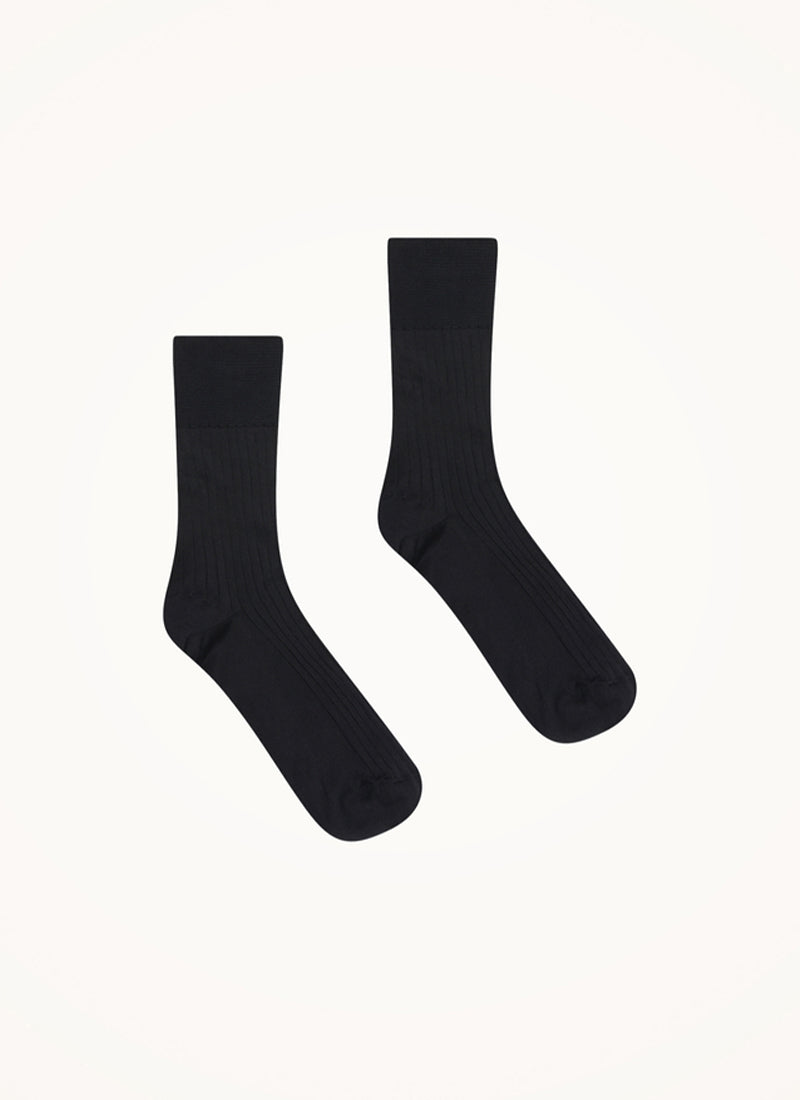 Luxury Cotton Rib Socks