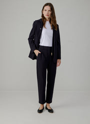  Wool Blend Pant by Eleventy at Andrews 