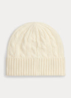 Wool Cashmere Cable Beanie