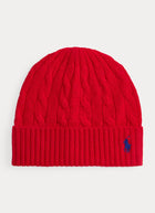 Wool Cashmere Cable Beanie
