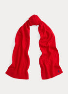 Wool Cashmere Classic Cable Scarf
