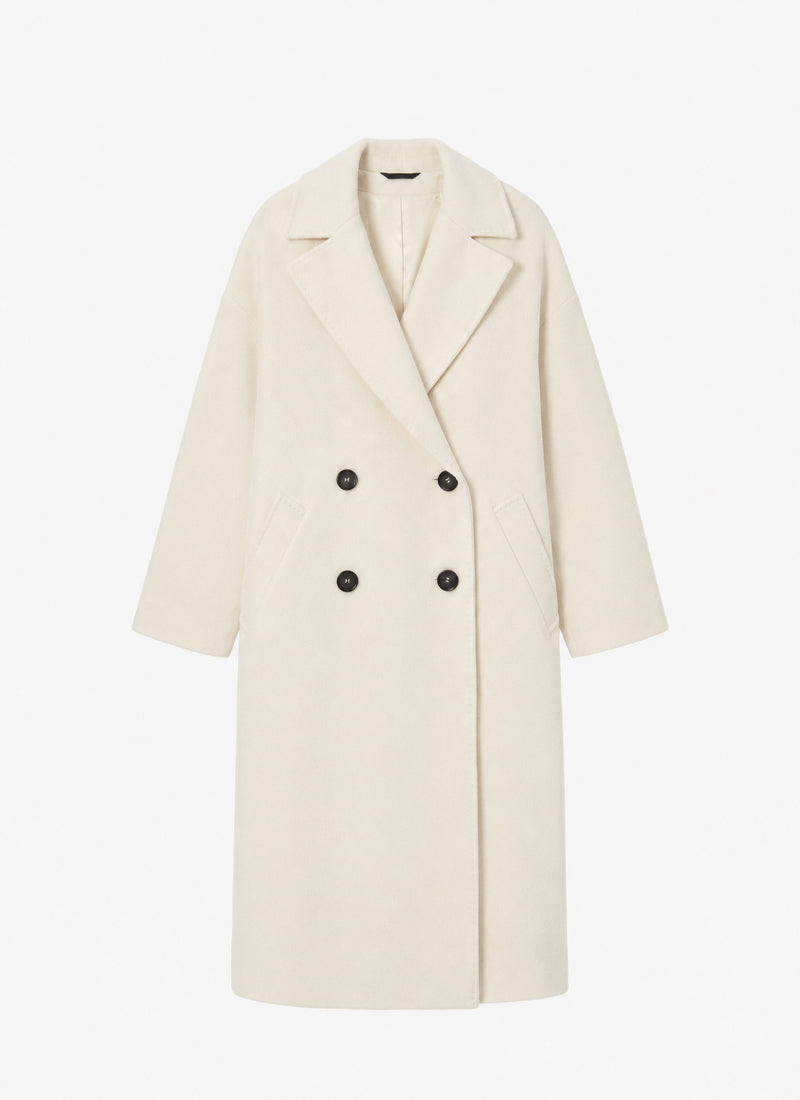 Double Breasted Wool Coat