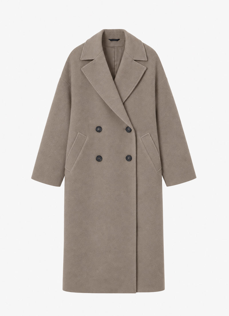 Cinzia Rocca Double Breasted Wool Coat
