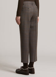 Peserico Wool Flannel Check Pant
