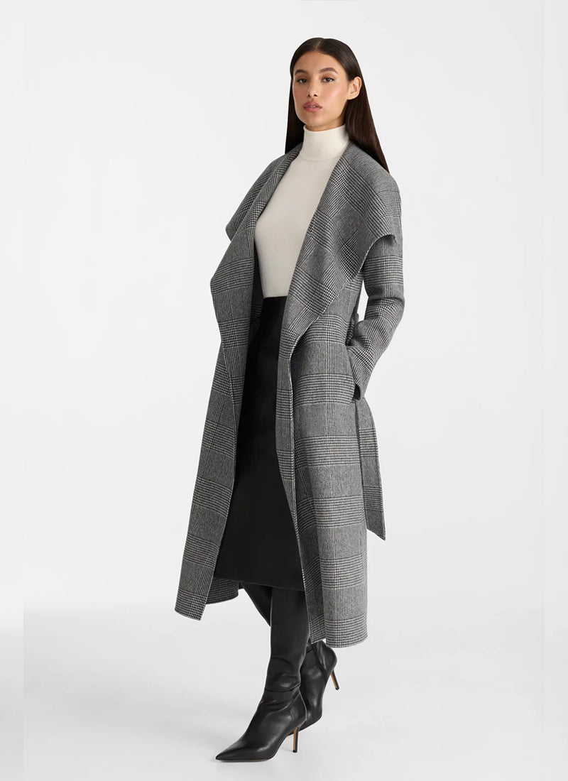 Mai Double-Face Wool Wrap Coat