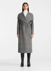 Mai Double-Face Wool Wrap Coat