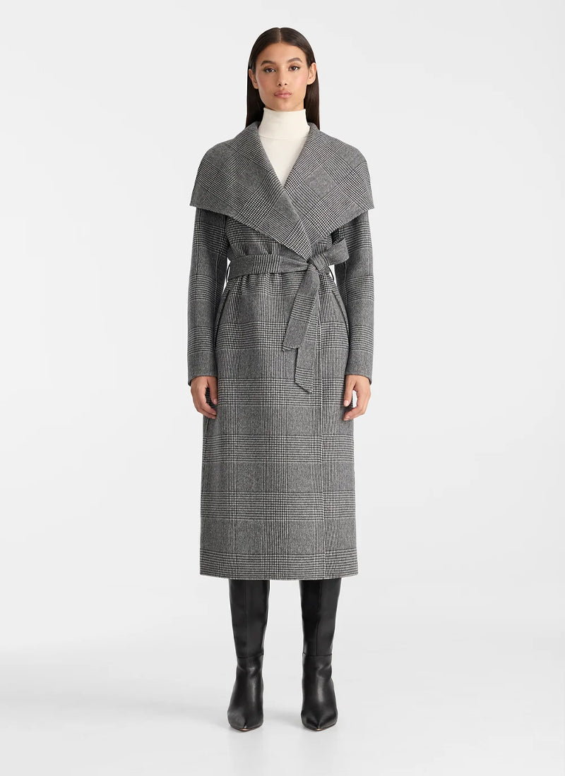 Mai Double-Face Wool Wrap Coat