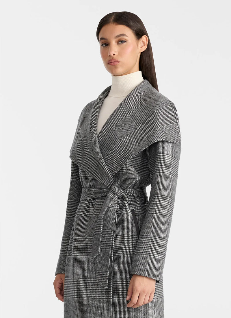 Mai Double-Face Wool Wrap Coat