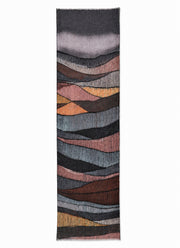 Barbieri Waves Wool Scarf