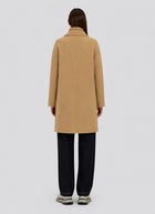 Velour Wool Knit Cloth Coat