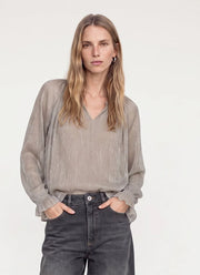 Ximena Glam V Neck Blouse