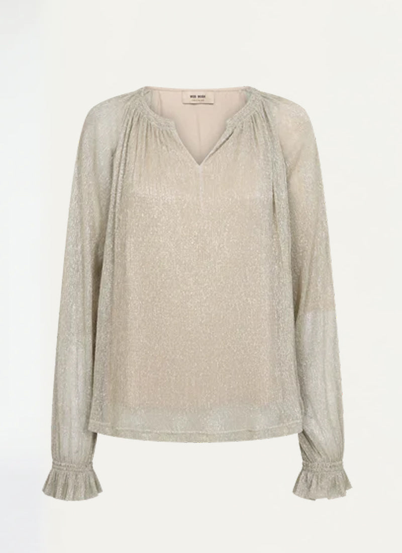 Ximena Glam V Neck Blouse
