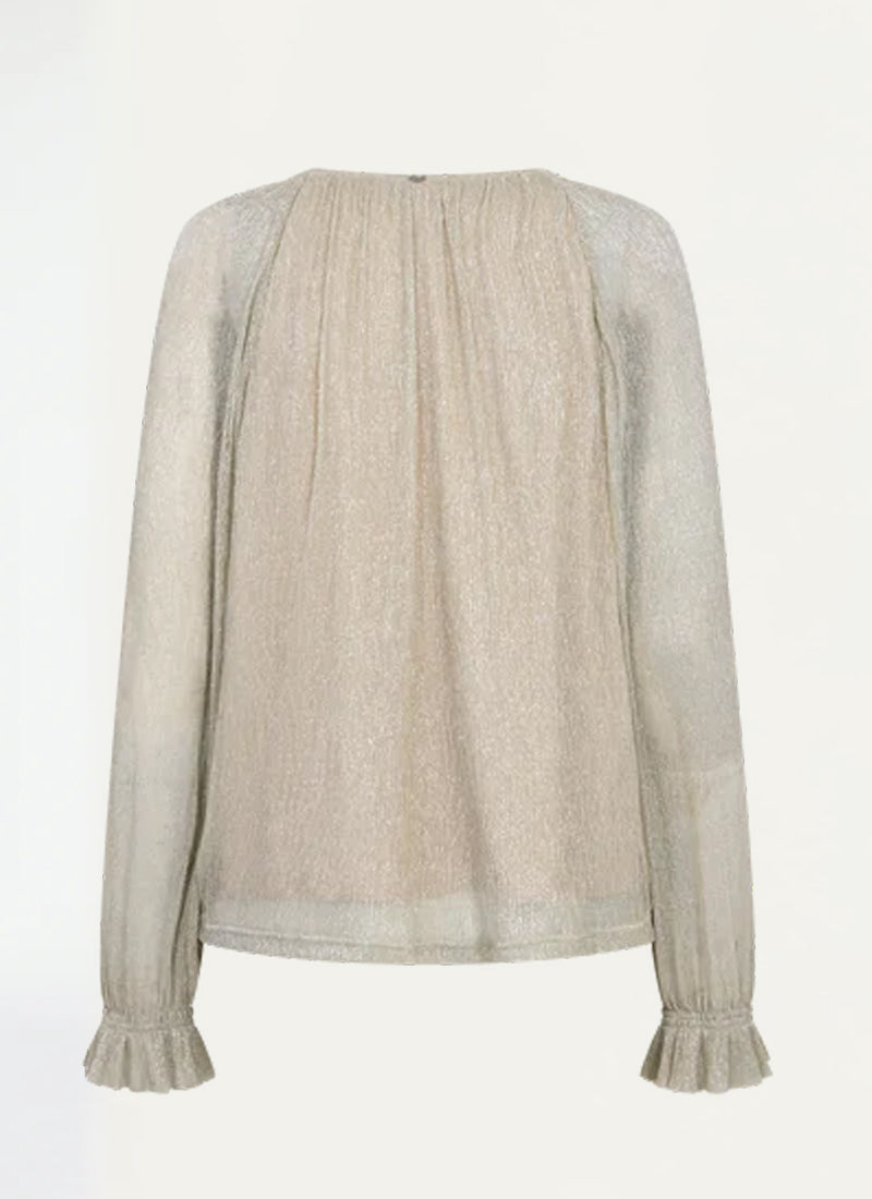 Ximena Glam V Neck Blouse