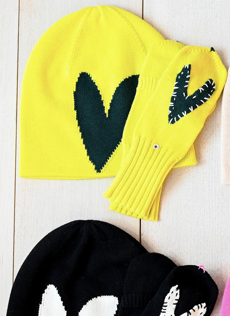 Kerri Rosenthal Imperfect Heart Beanie