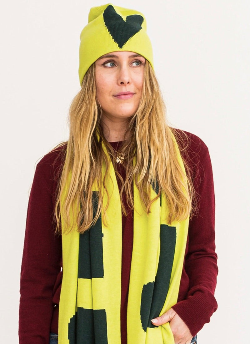 Kerri Rosenthal Imperfect Heart Beanie