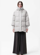 Yume Tech Wool Hooded Down Coat