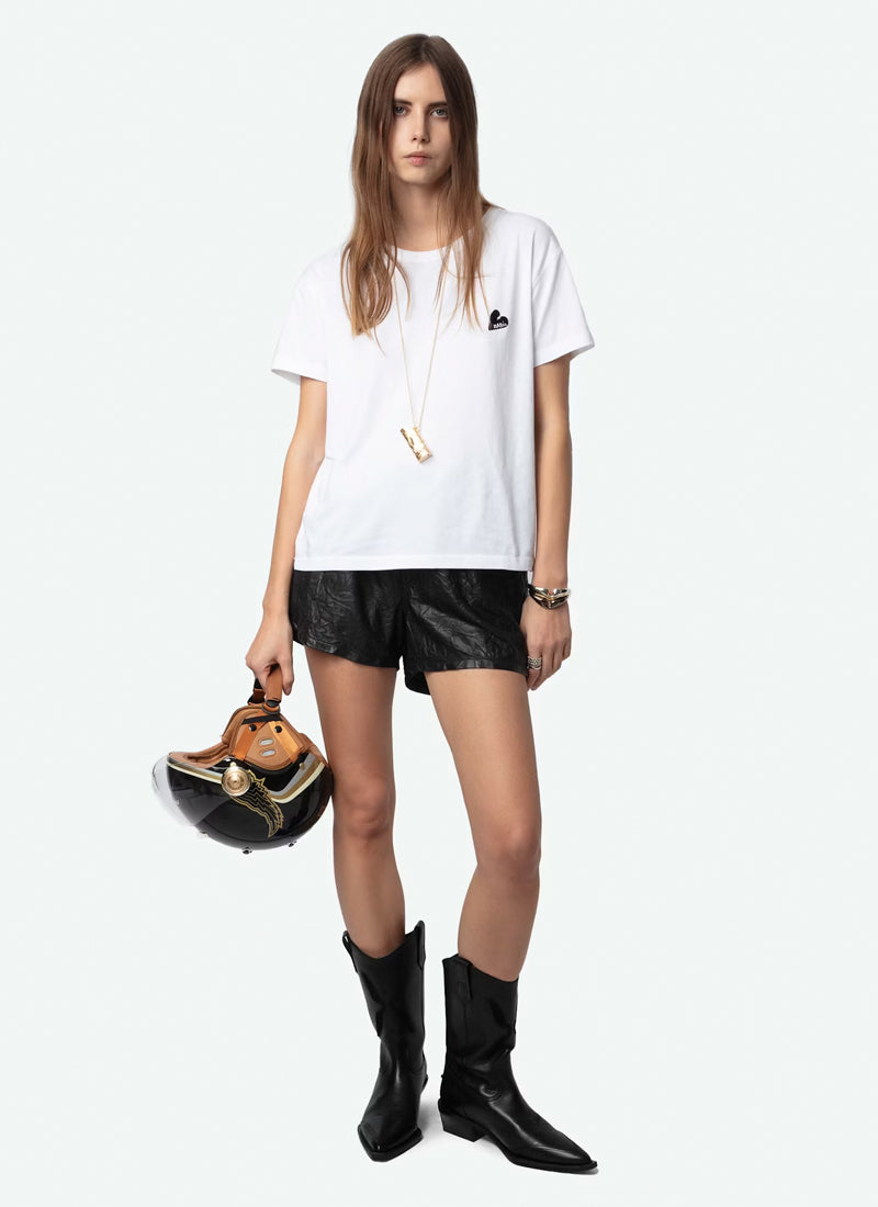 Zadig & Voltaire Marta Heart Zadig T-Shirt