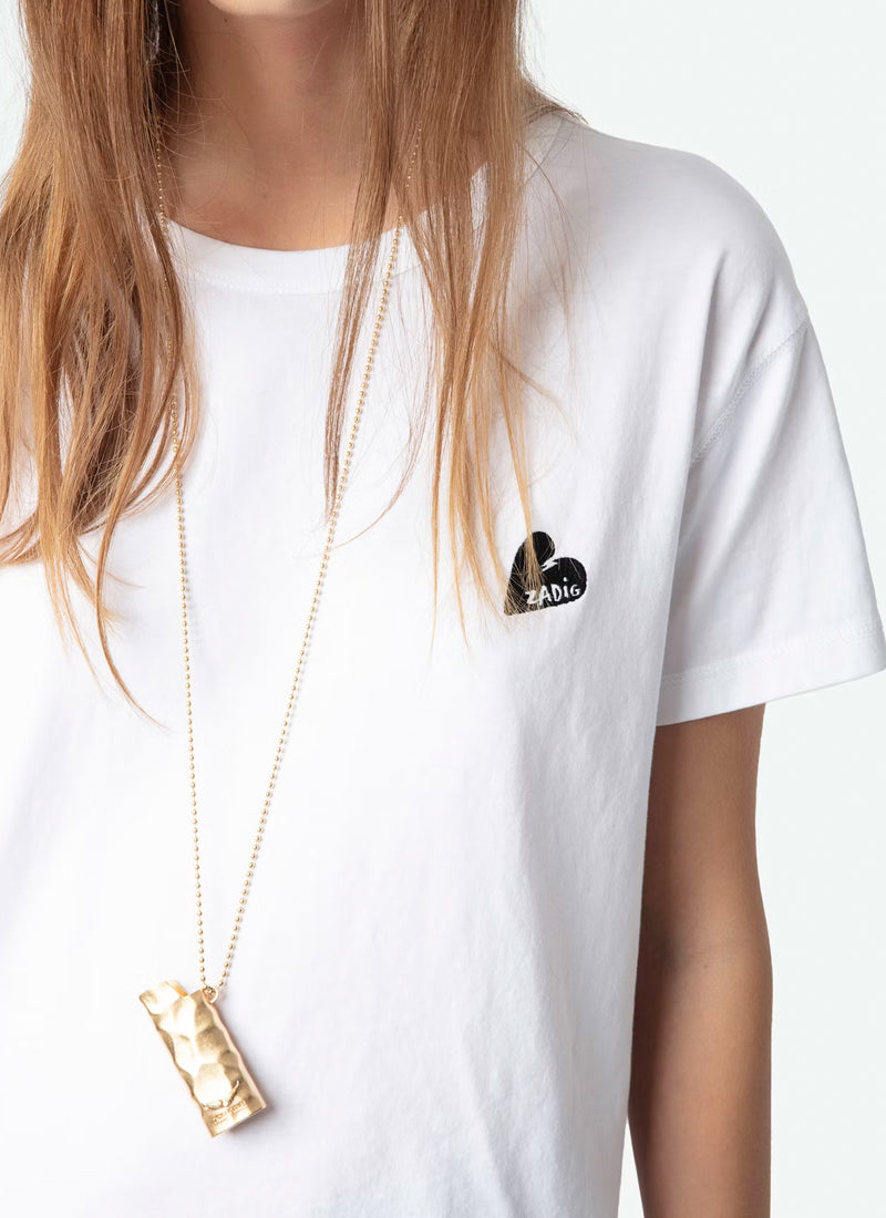 Zadig & Voltaire Marta Heart Zadig T-Shirt