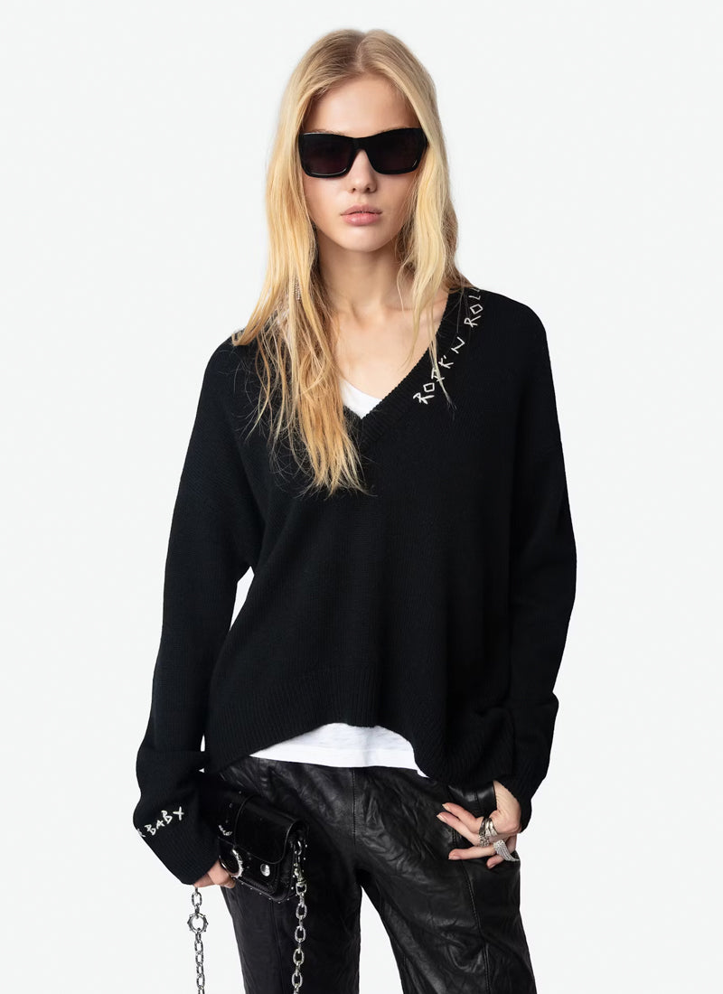 Zadig & Voltaire Miky V Neck Sweater