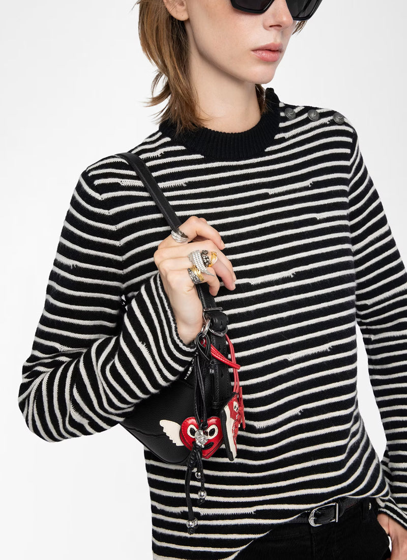  Spiky Long Sleeve Pullover by Zadig & Voltaire at Andrews 
