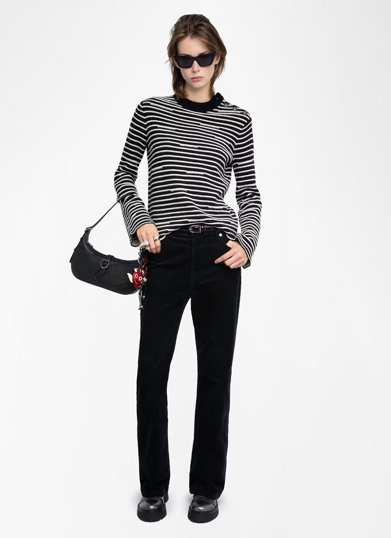  Spiky Long Sleeve Pullover by Zadig & Voltaire at Andrews 