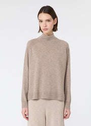 Zarina Relaxed Knit Turtleneck