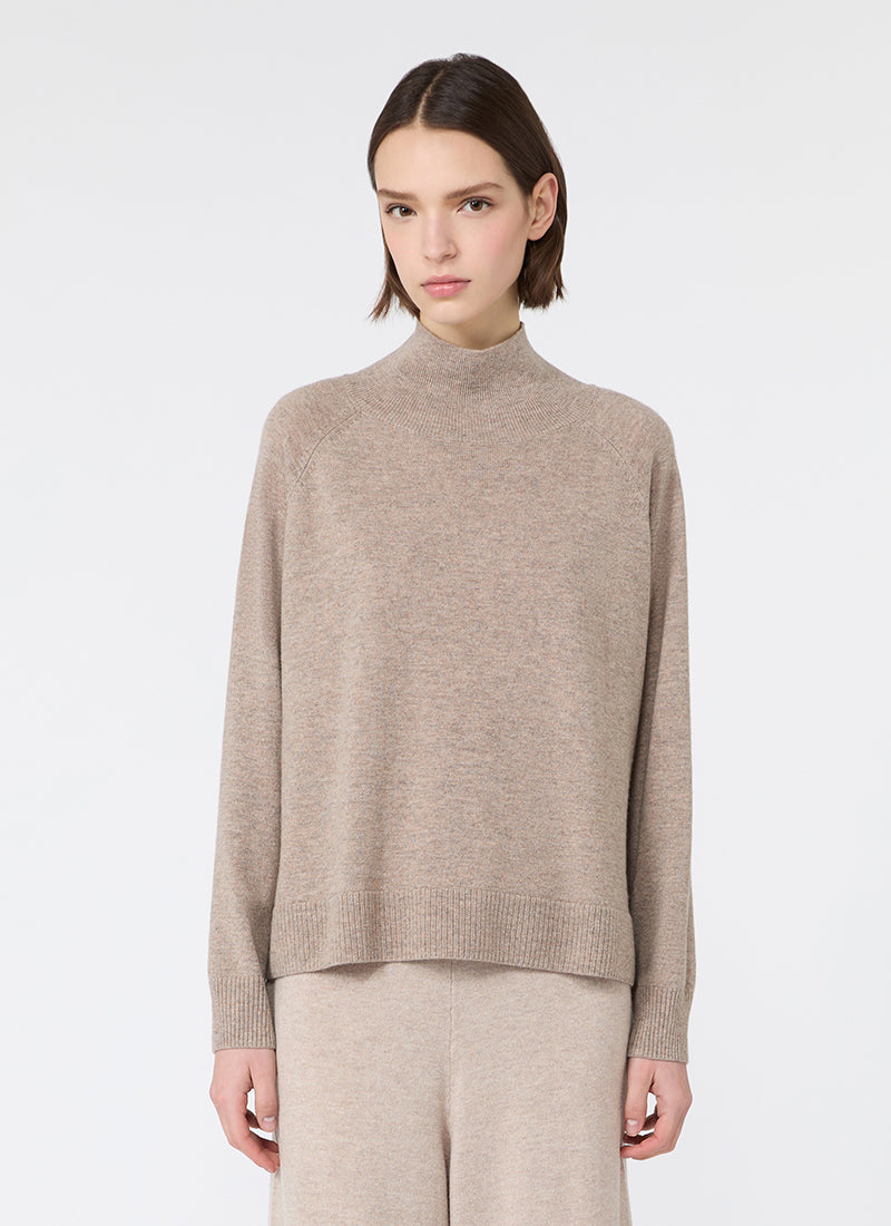 Zarina Relaxed Knit Turtleneck