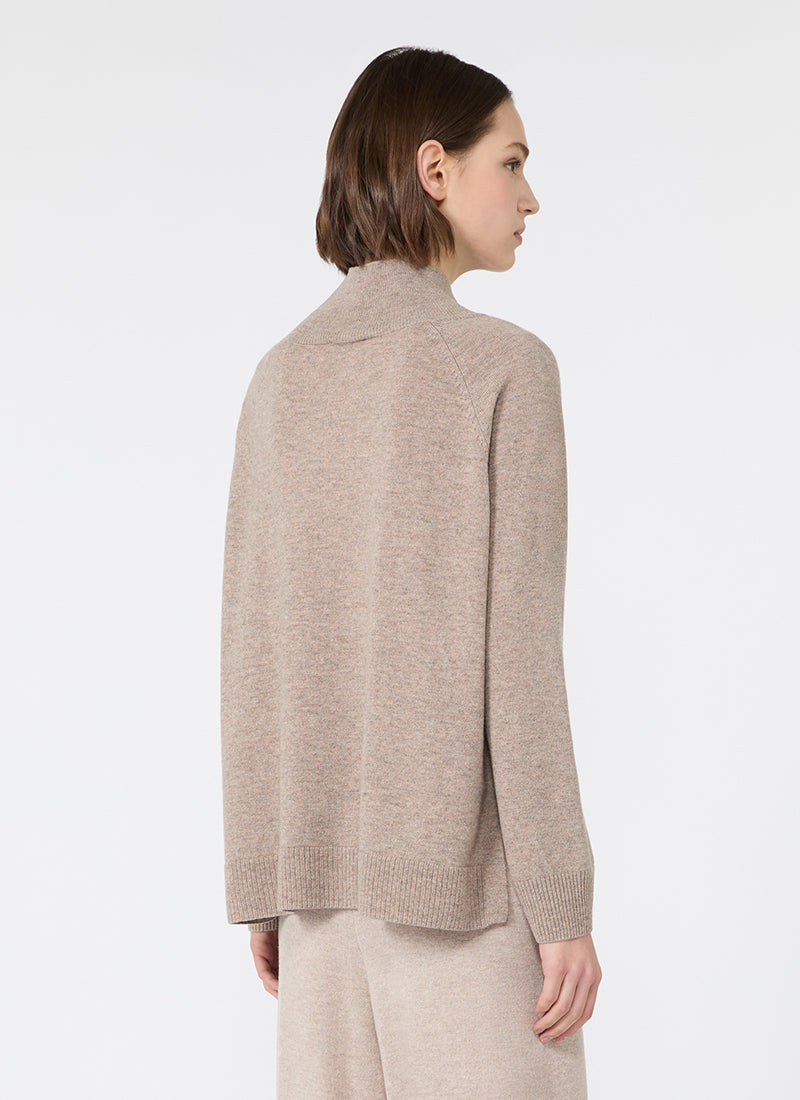 Zarina Relaxed Knit Turtleneck