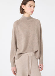 Zarina Relaxed Knit Turtleneck