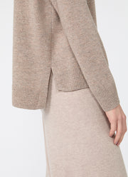 Zarina Relaxed Knit Turtleneck