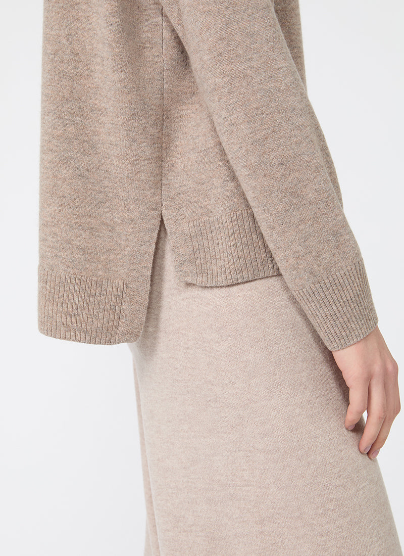 Zarina Relaxed Knit Turtleneck