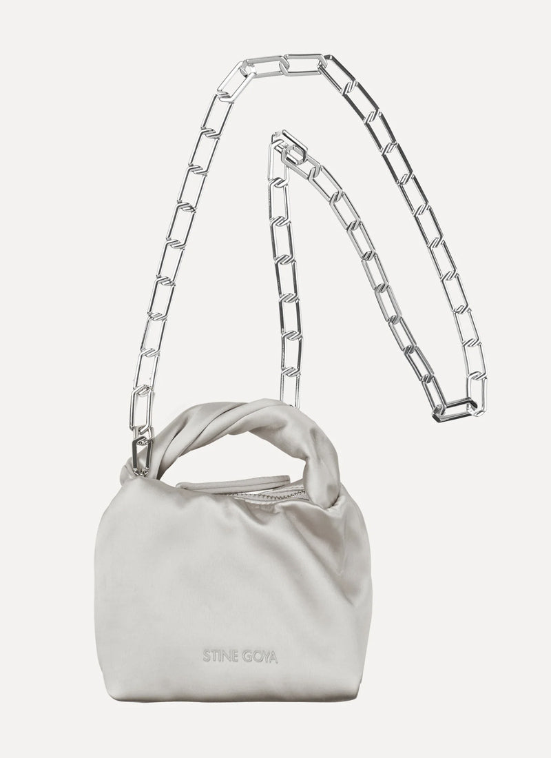 Stine Goya Ziggy Satin Micro Hobo Bag