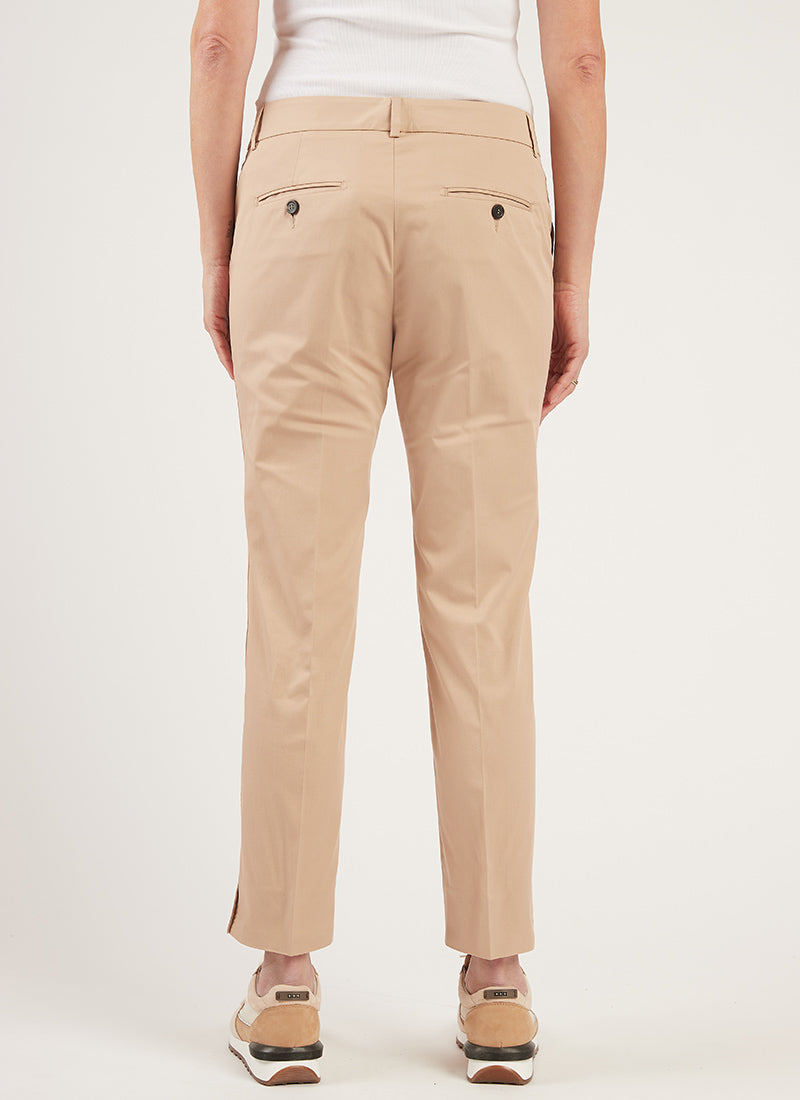 Peserico Monostretch Mid-Rise Slim-Leg Pant