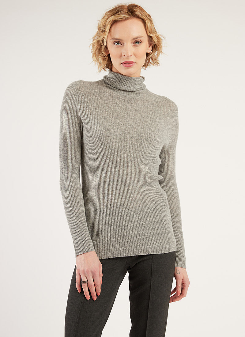 Fabiana Filippi Wool and Cashmere Turtleneck Sweater