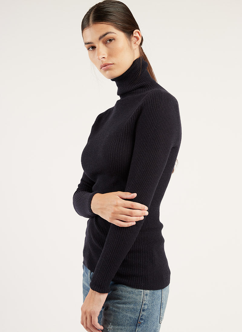 Fabiana Filippi Wool and Cashmere Turtleneck Sweater