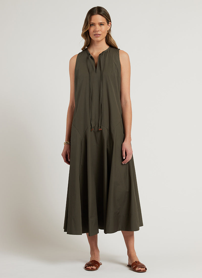 Lorena Antonazzi Sleeveless Cotton Dress