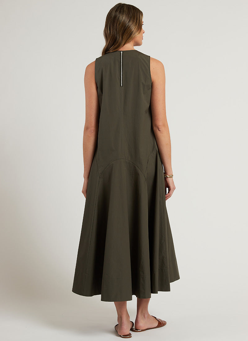 Lorena Antonazzi Sleeveless Cotton Dress