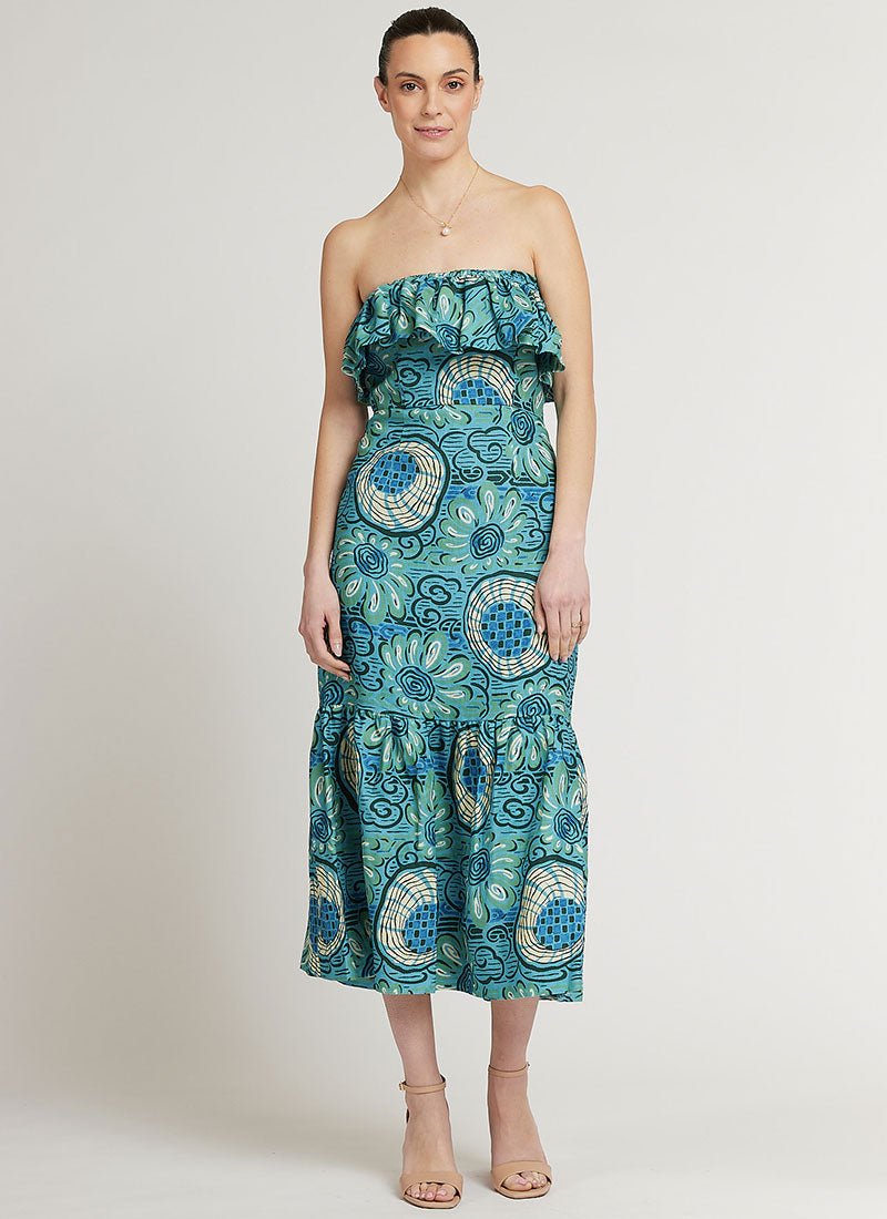 Rhode Thea Aquatic Bloom Dress