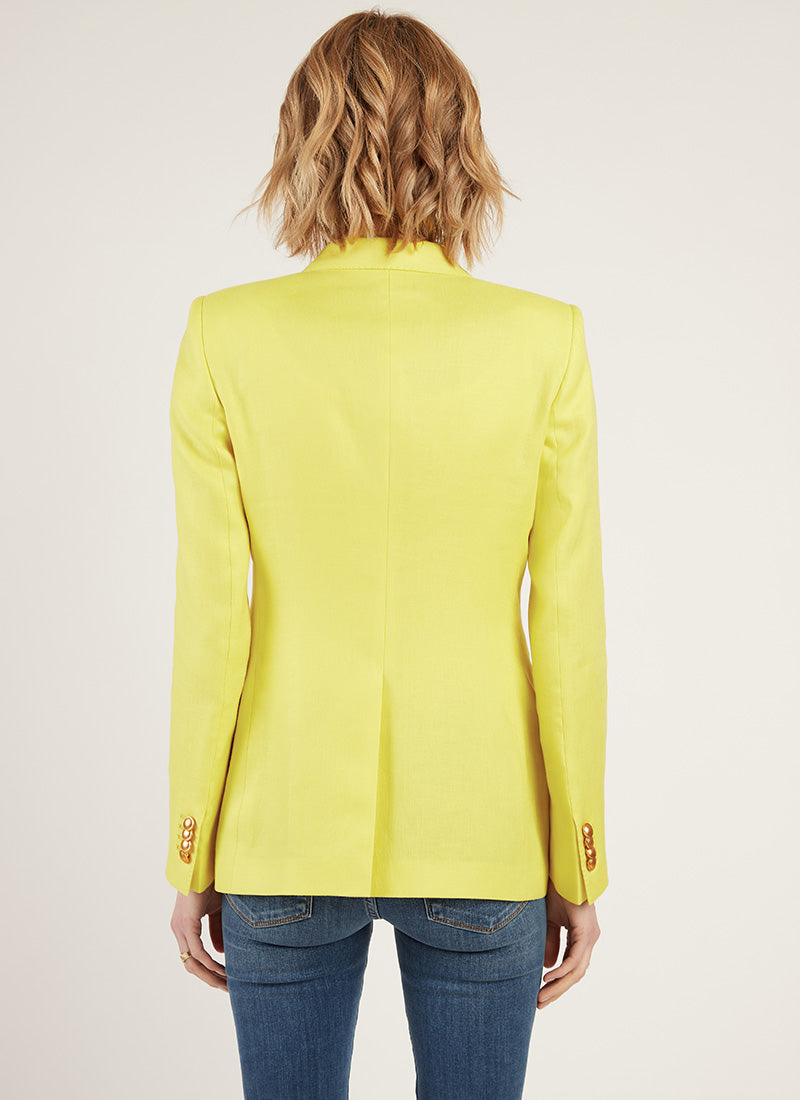 Tagliatore Double-Breasted Linen Blazer