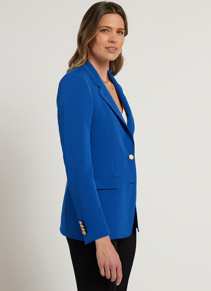 Tagliatore Linen Single-Breasted Blazer