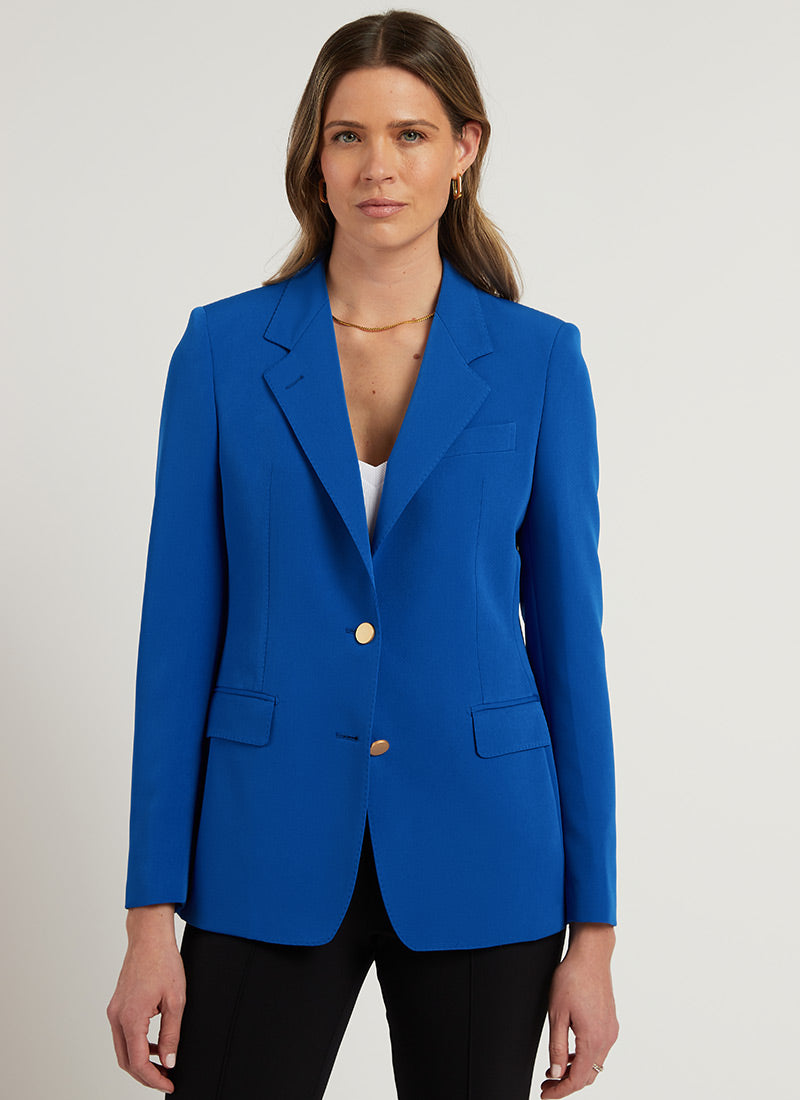 Tagliatore Linen Single-Breasted Blazer