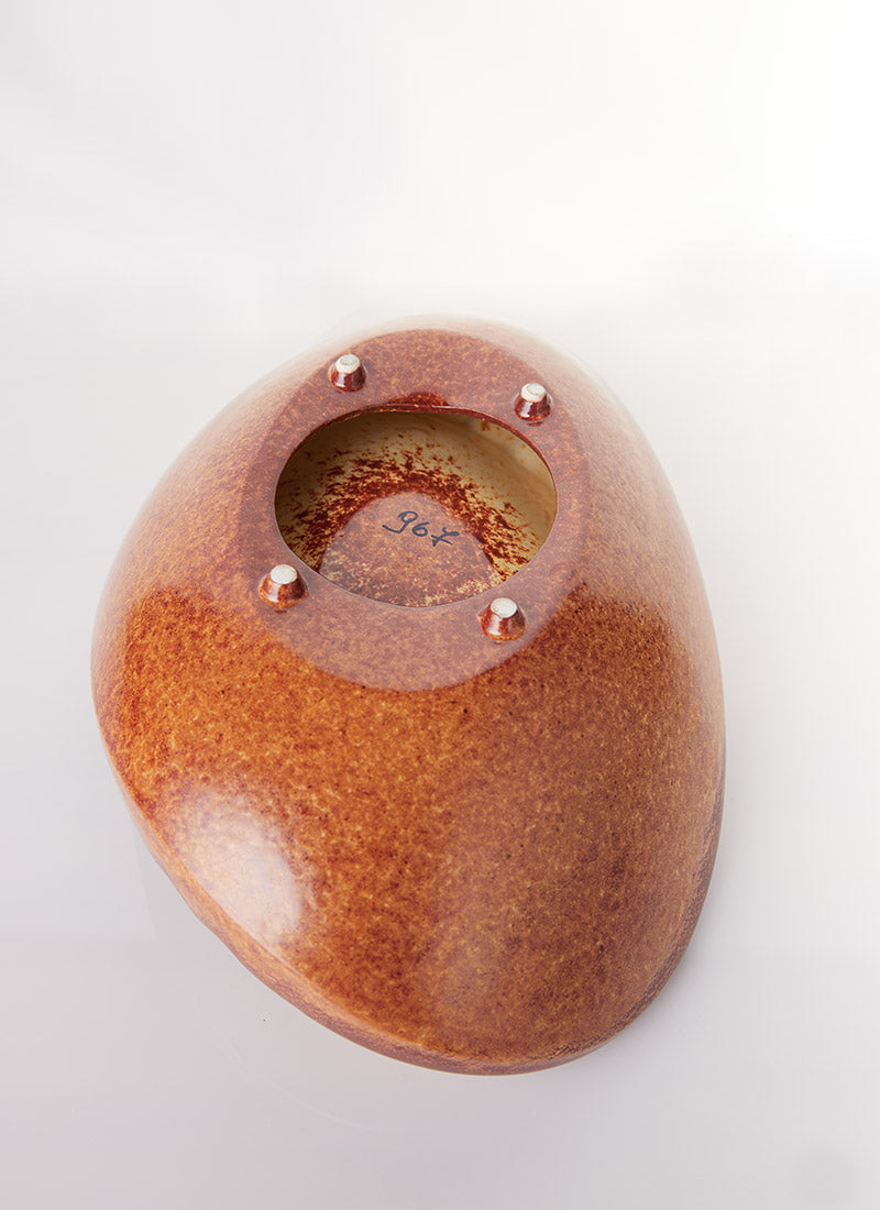Haute Curature Bertoncello Screziato Mid-Mod Soft Twist Dish, 1960s-80s
