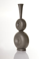 Haute Curature Gunnar Havstad Modernist Pewter Sculptural Vase, 1950s