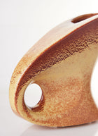Haute Curature Bertoncello Ceramiche Mid-Mod Sculptural Abstract Jug Vase, 1960s-70s
