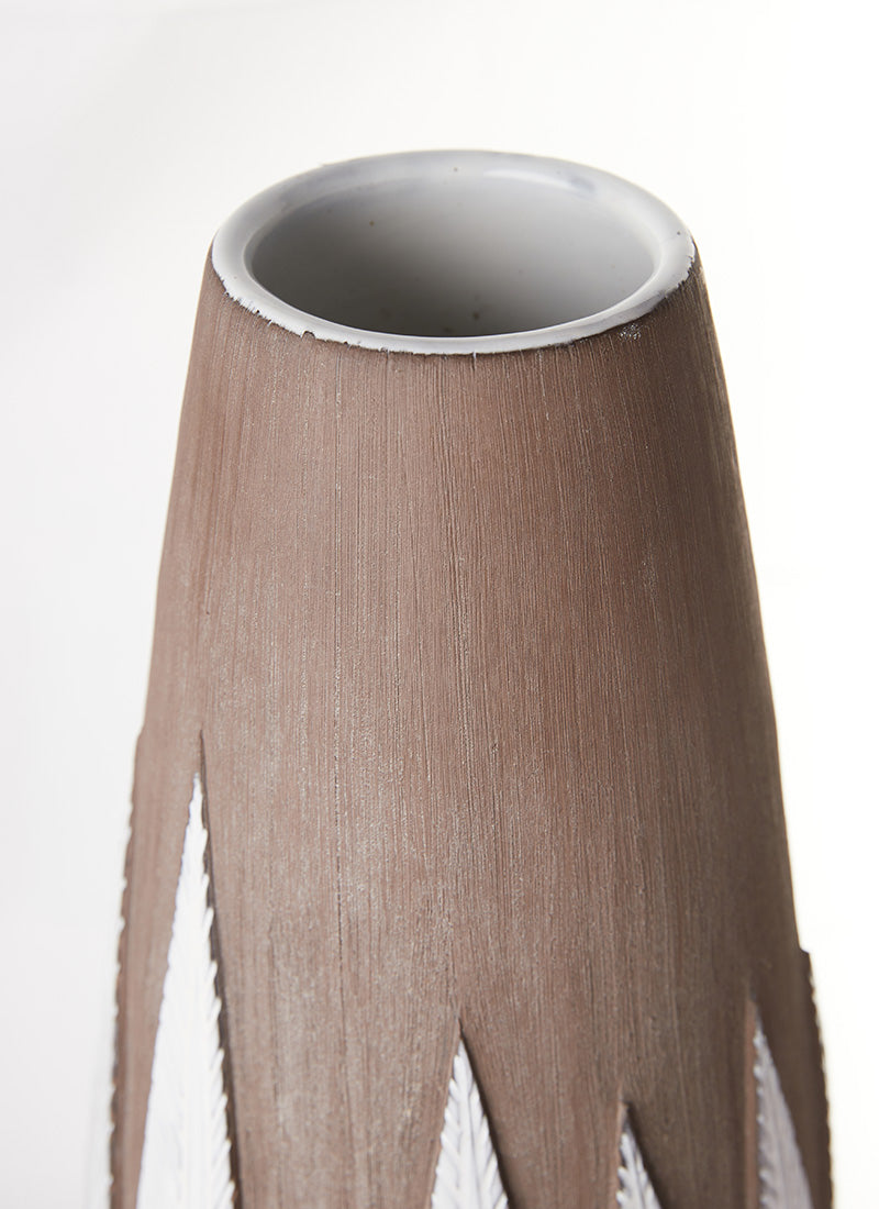 Haute Curature Anna Lisa Thomson for Upsala Ekeby Sculptural Earthenware Floor Vase, 1950s-60s
