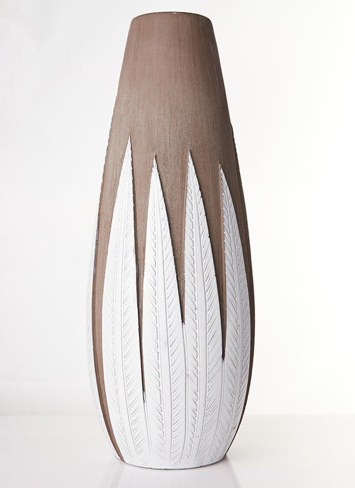 Haute Curature Anna Lisa Thomson for Upsala Ekeby Sculptural Earthenware Floor Vase, 1950s-60s