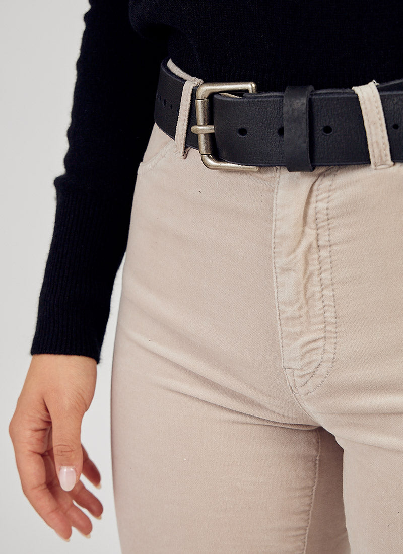 Brave Leather Anda Patterned Leather Belt