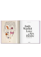 Taschen Andy Warhol. Love, Sex, and Desire Book