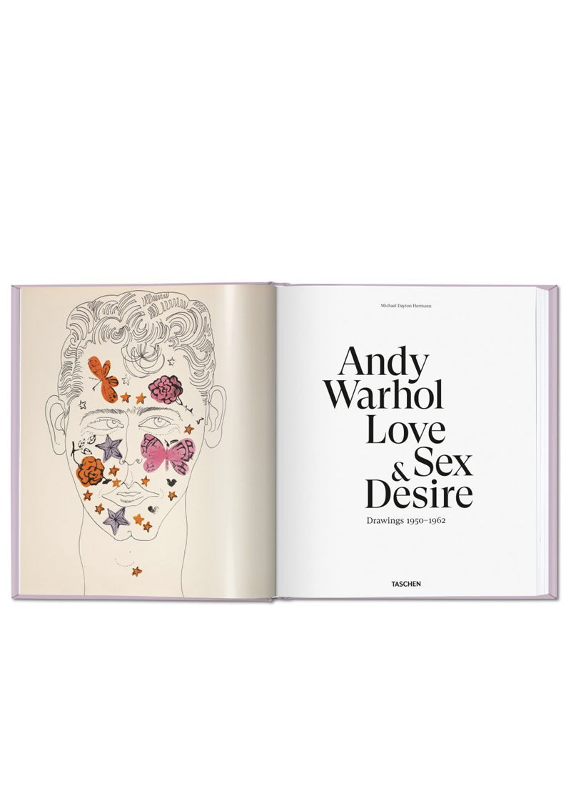 Taschen Andy Warhol. Love, Sex, and Desire Book